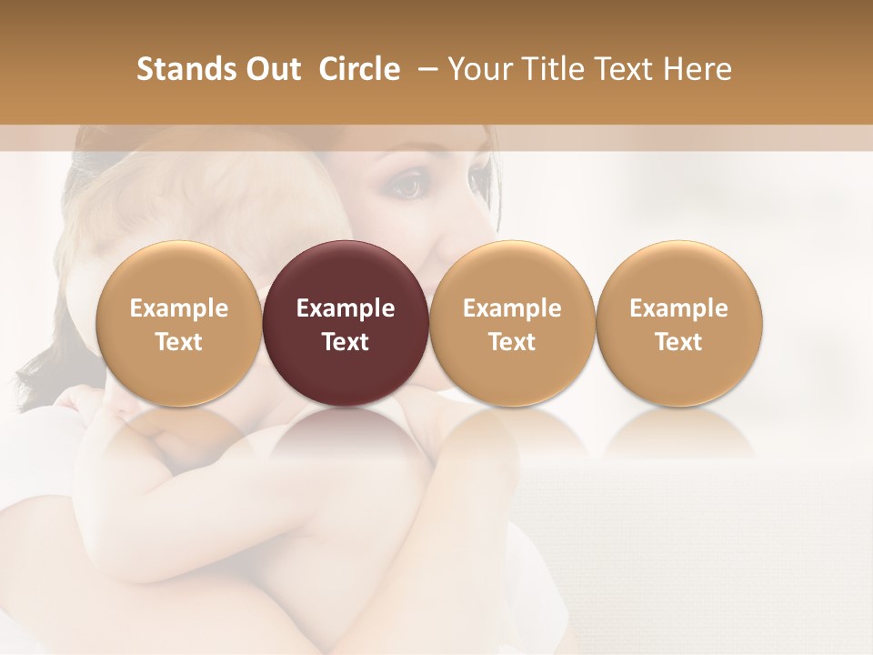 Human Caucasian Happy PowerPoint Template