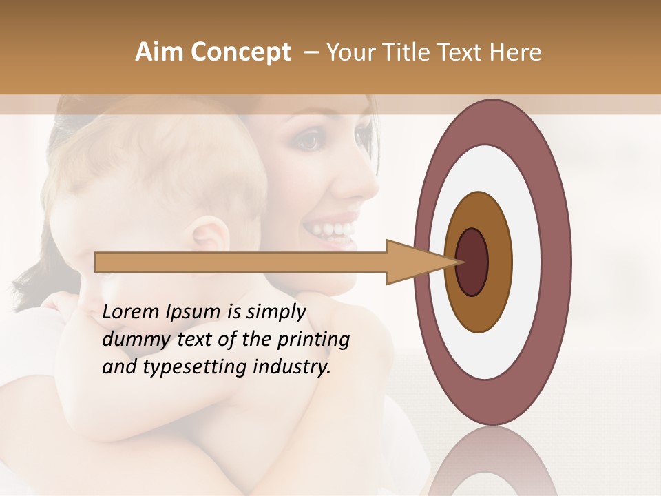 Human Caucasian Happy PowerPoint Template