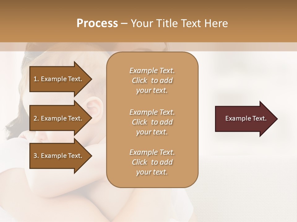 Human Caucasian Happy PowerPoint Template