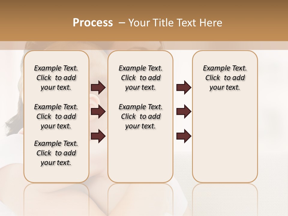 Human Caucasian Happy PowerPoint Template