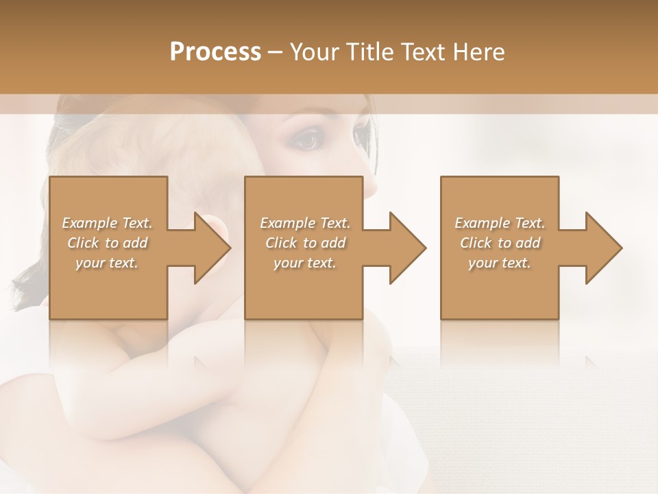 Human Caucasian Happy PowerPoint Template