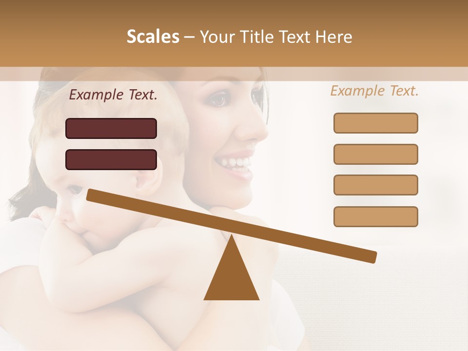 Human Caucasian Happy PowerPoint Template