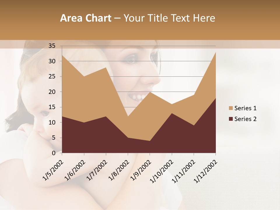 Human Caucasian Happy PowerPoint Template