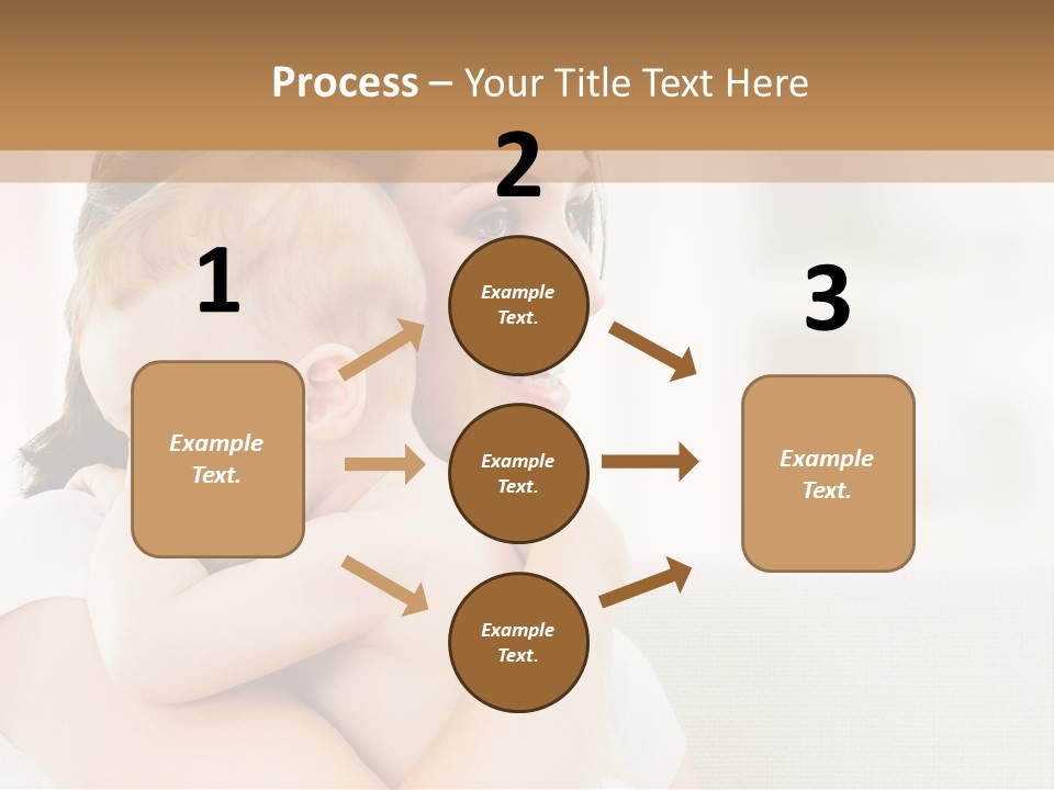 Human Caucasian Happy PowerPoint Template