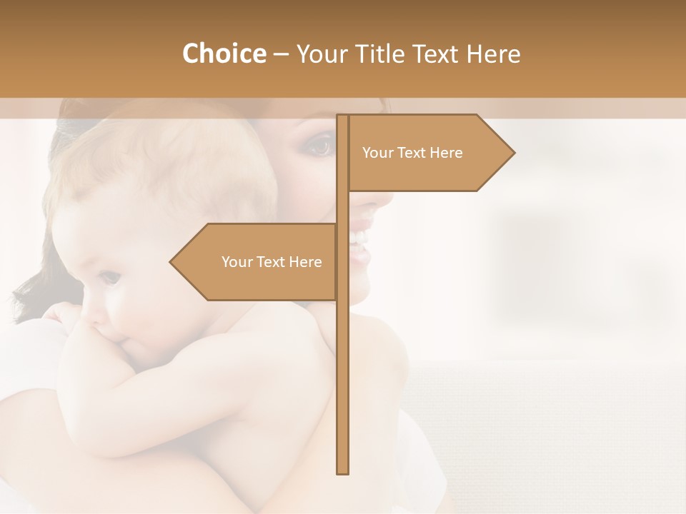 Human Caucasian Happy PowerPoint Template