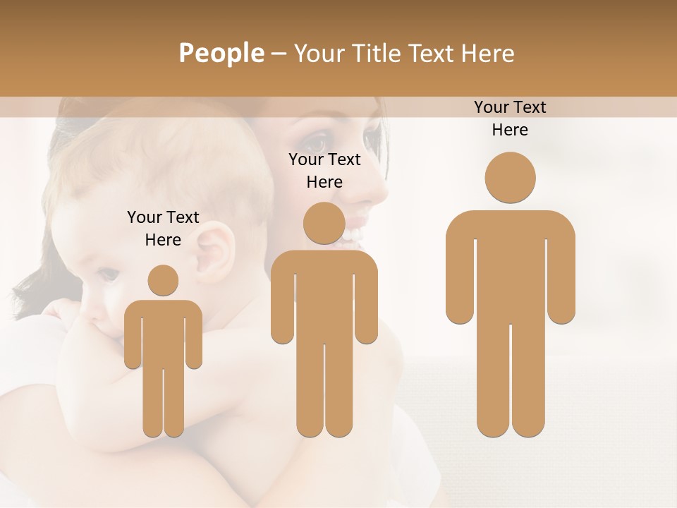 Human Caucasian Happy PowerPoint Template