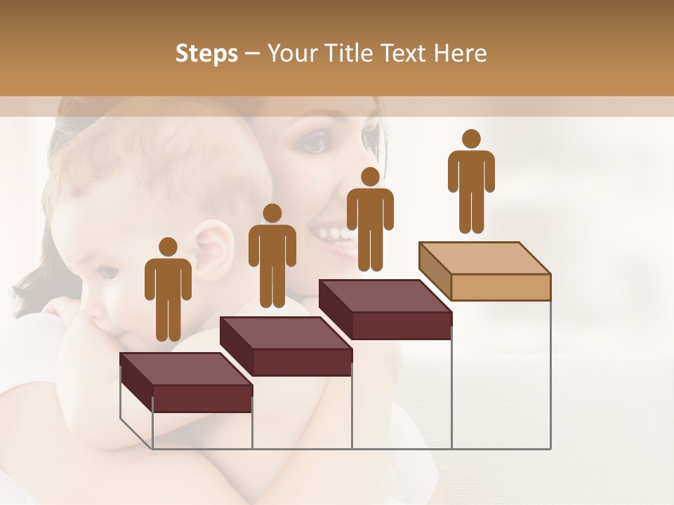 Human Caucasian Happy PowerPoint Template
