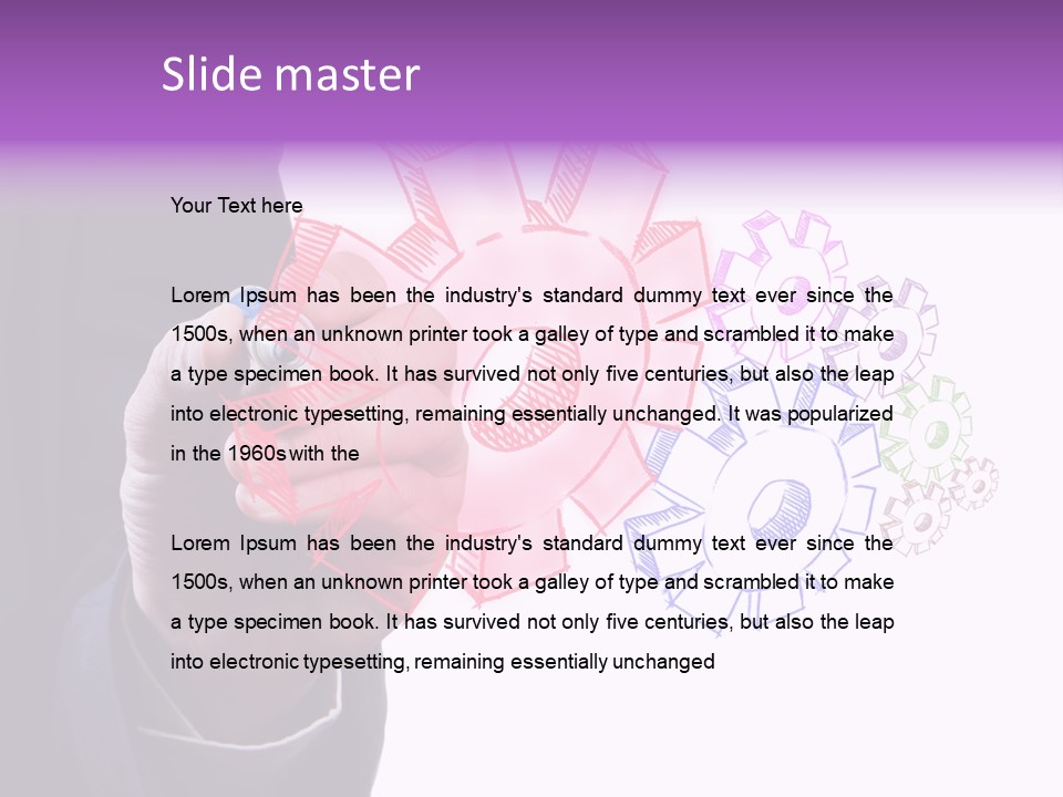 Power Cooperation Concept PowerPoint Template