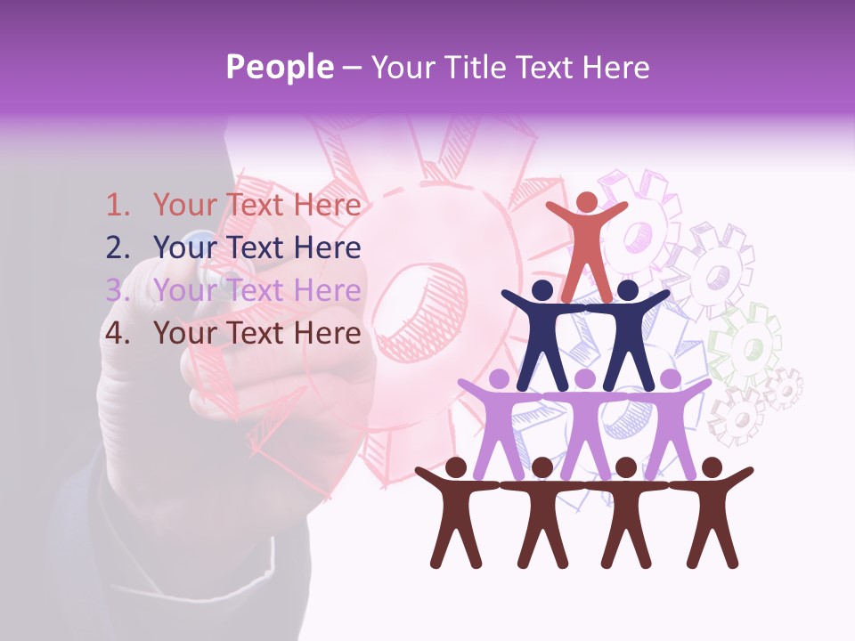 Power Cooperation Concept PowerPoint Template