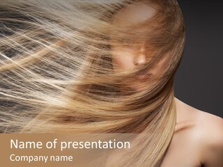 Haircare Model Skin PowerPoint Template
