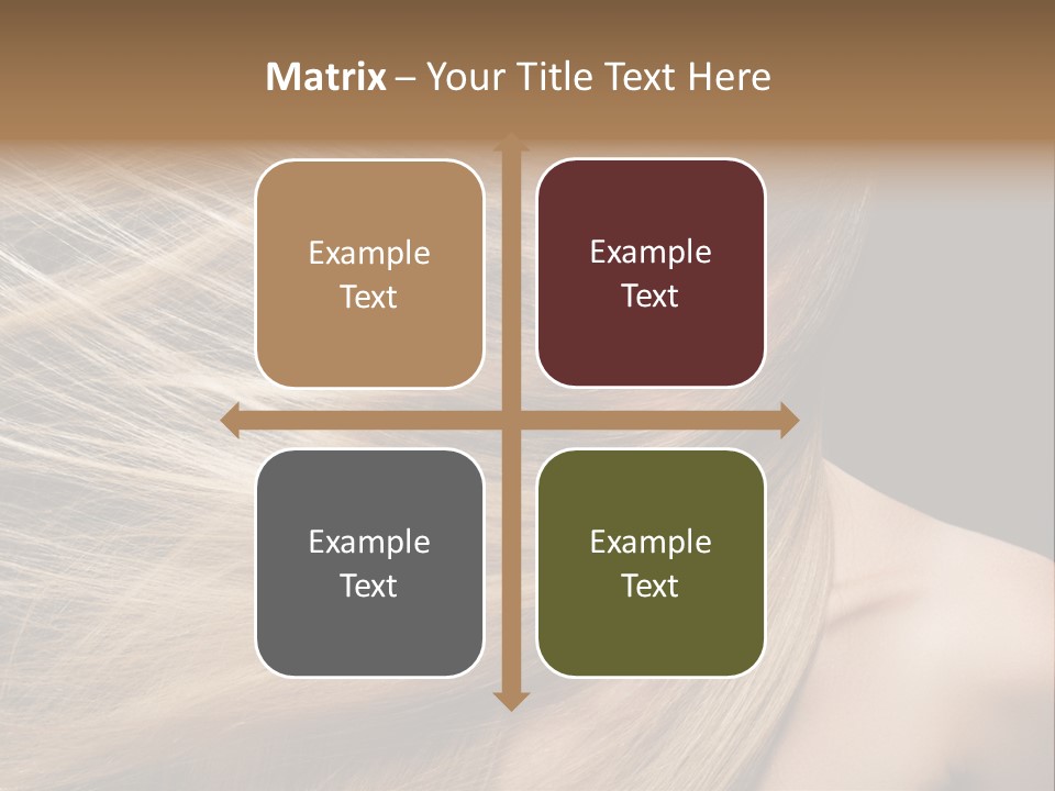 Haircare Model Skin PowerPoint Template