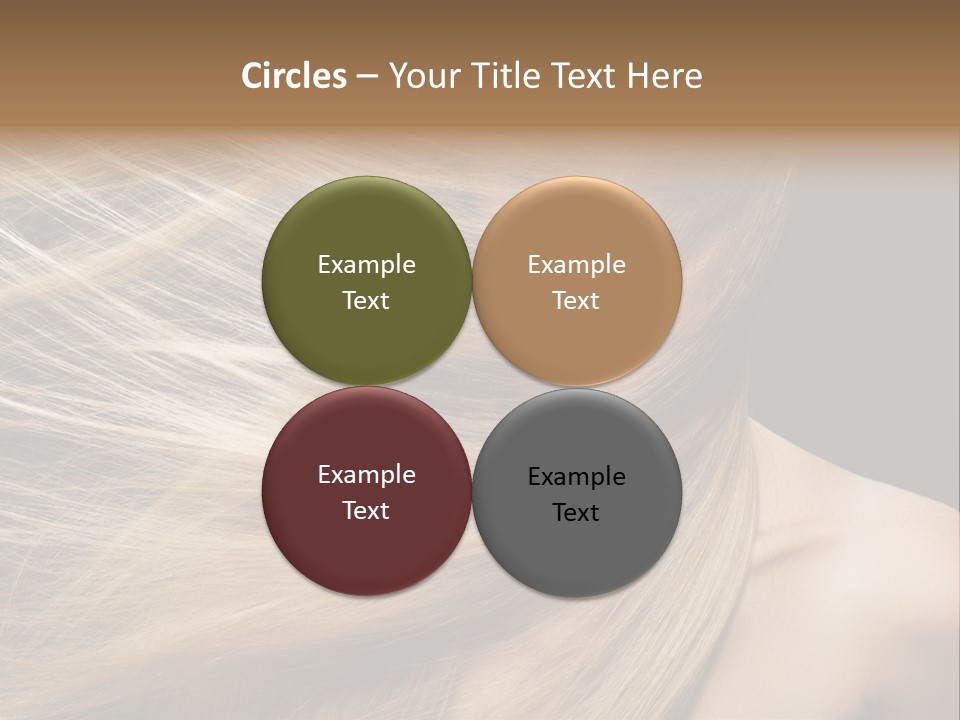 Haircare Model Skin PowerPoint Template