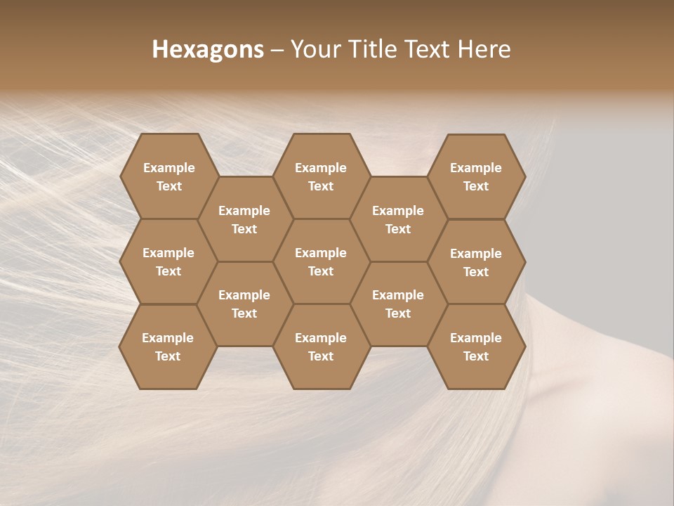 Haircare Model Skin PowerPoint Template