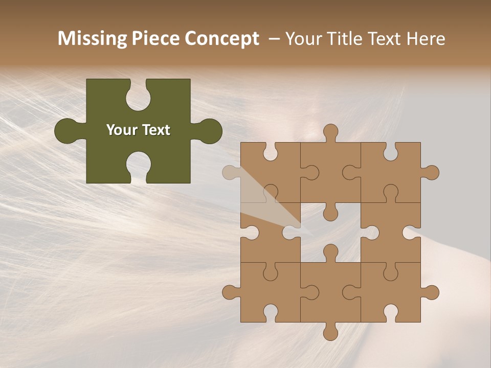 Haircare Model Skin PowerPoint Template