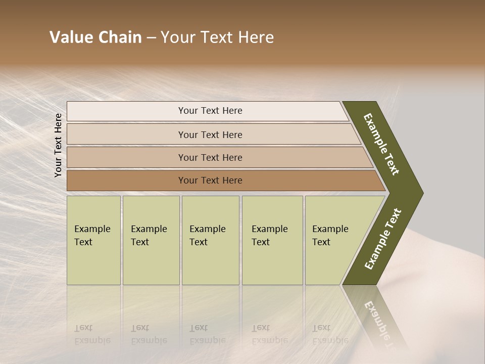Haircare Model Skin PowerPoint Template