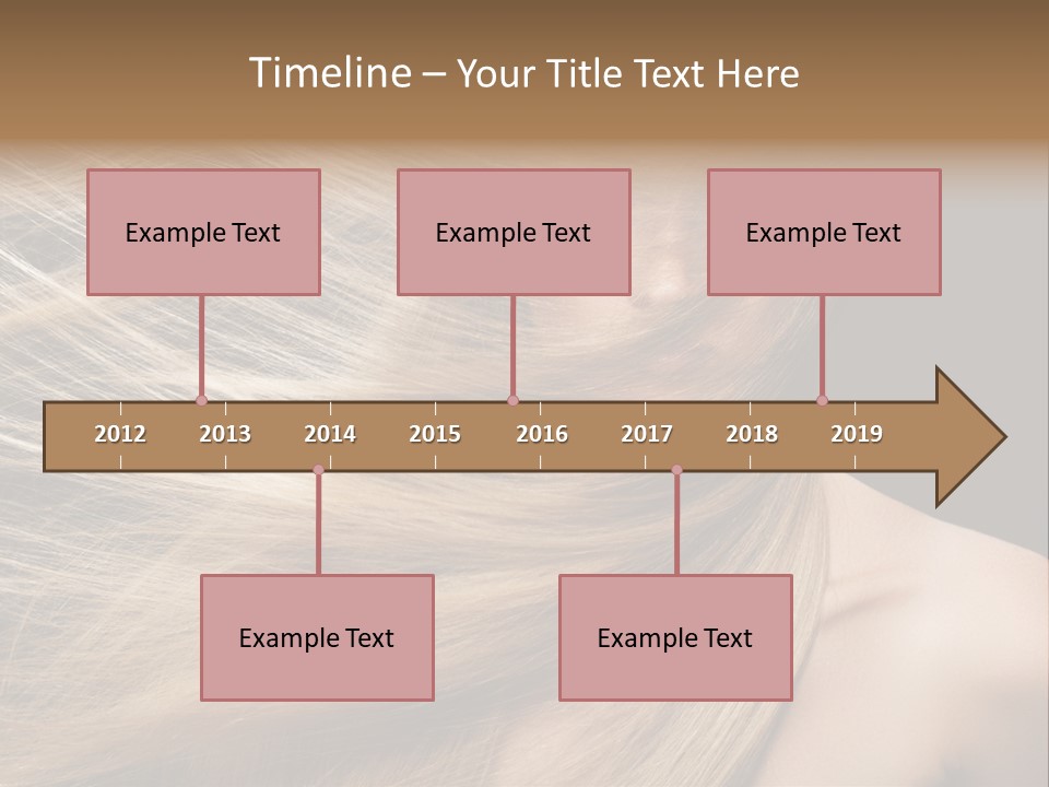 Haircare Model Skin PowerPoint Template