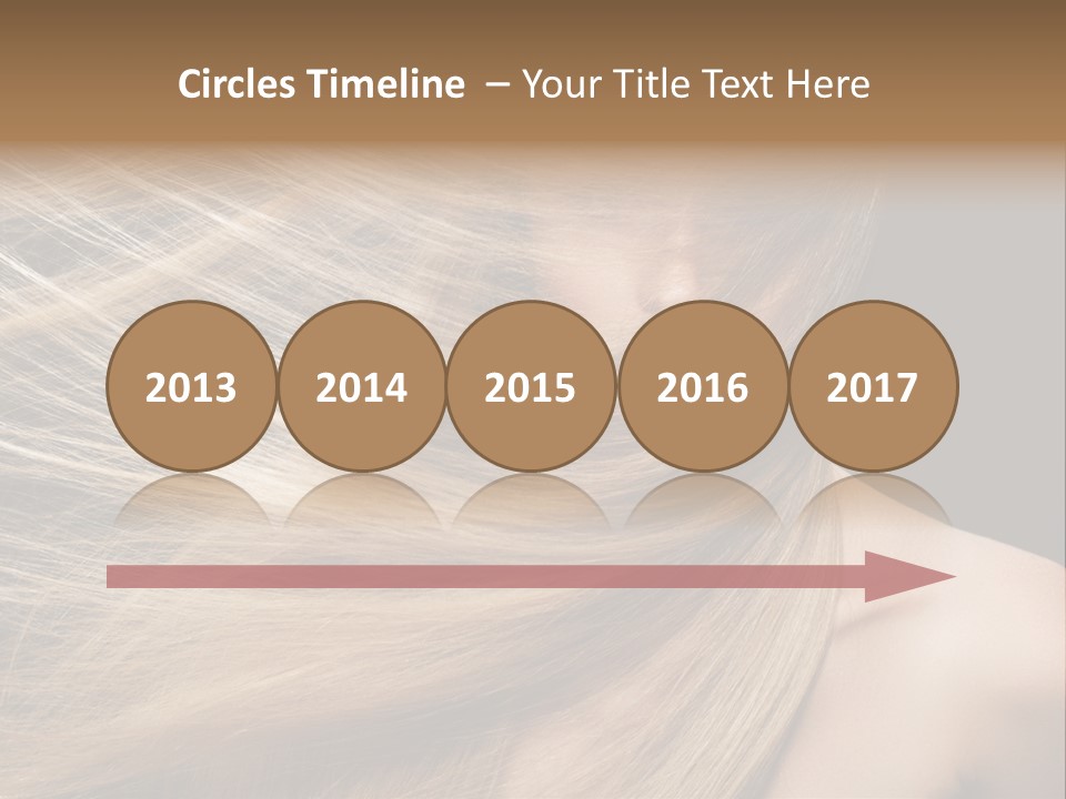 Haircare Model Skin PowerPoint Template