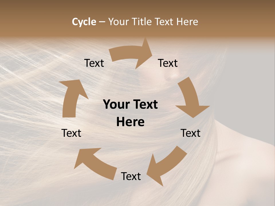 Haircare Model Skin PowerPoint Template