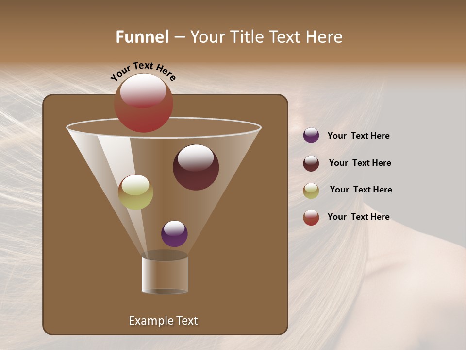 Haircare Model Skin PowerPoint Template