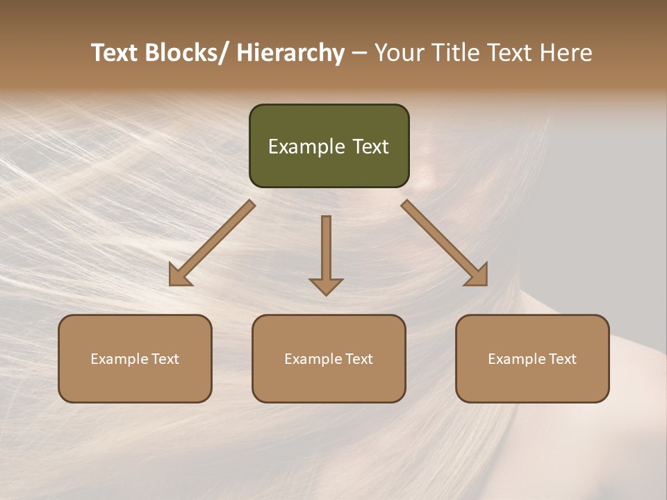 Haircare Model Skin PowerPoint Template