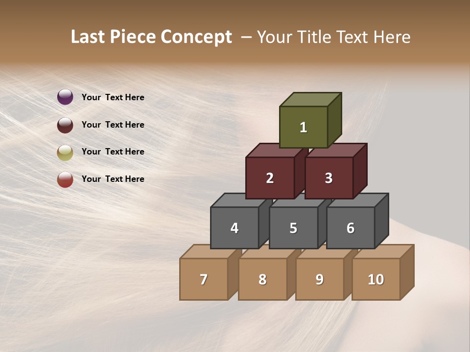 Haircare Model Skin PowerPoint Template