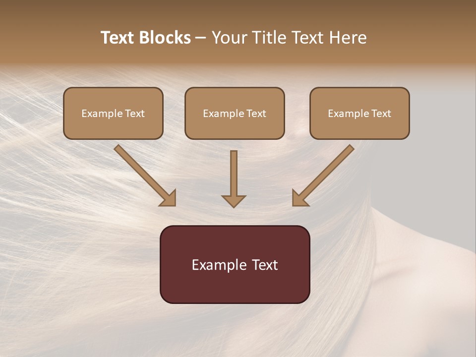 Haircare Model Skin PowerPoint Template