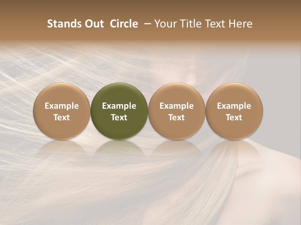 Haircare Model Skin PowerPoint Template