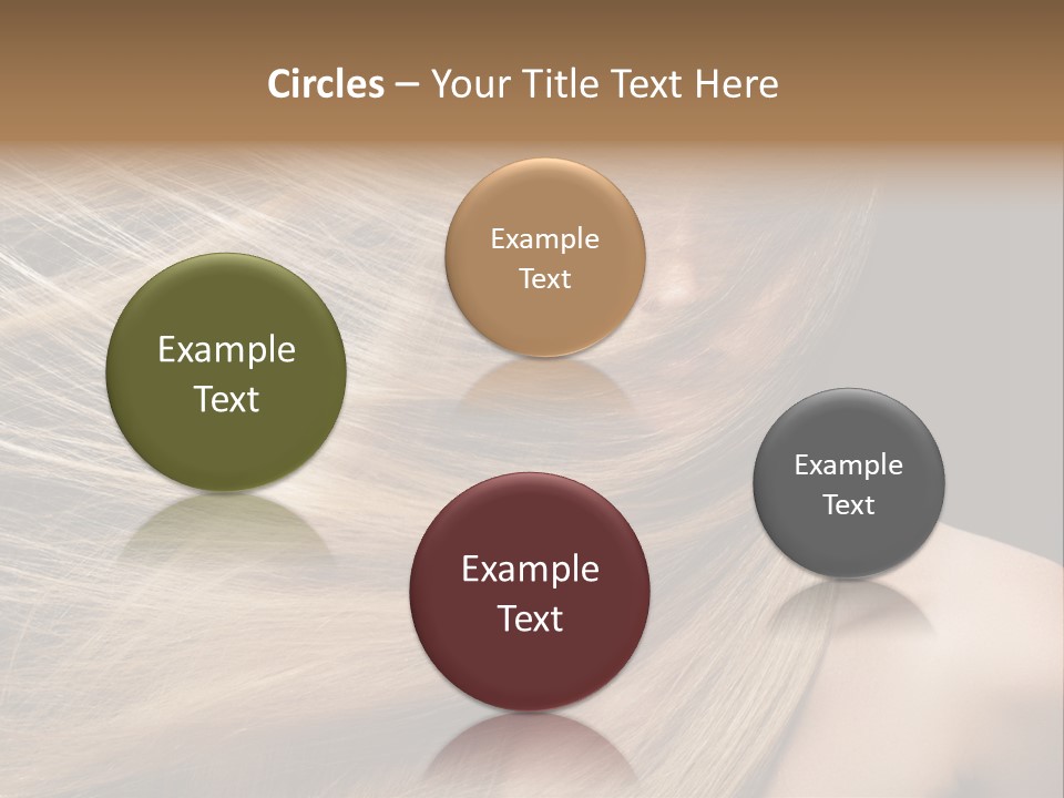 Haircare Model Skin PowerPoint Template