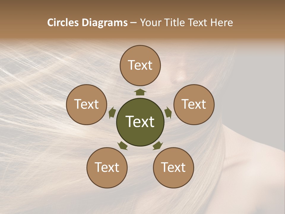 Haircare Model Skin PowerPoint Template