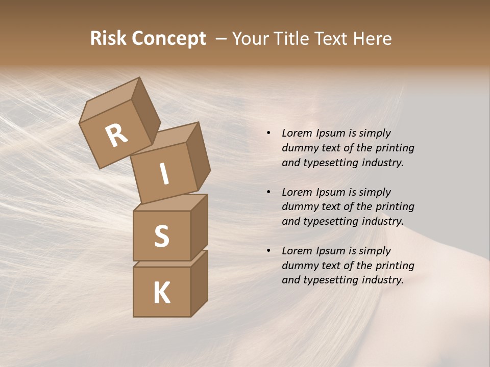 Haircare Model Skin PowerPoint Template