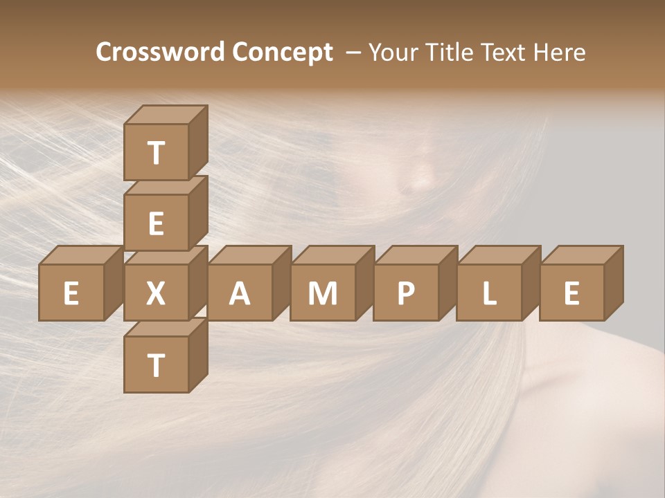 Haircare Model Skin PowerPoint Template