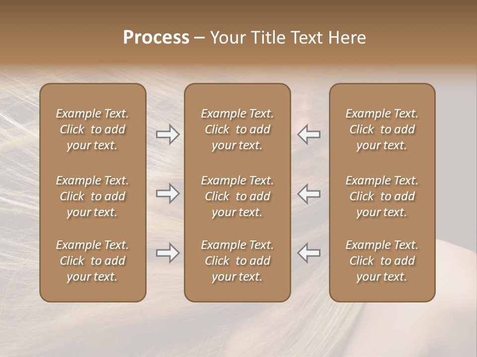 Haircare Model Skin PowerPoint Template