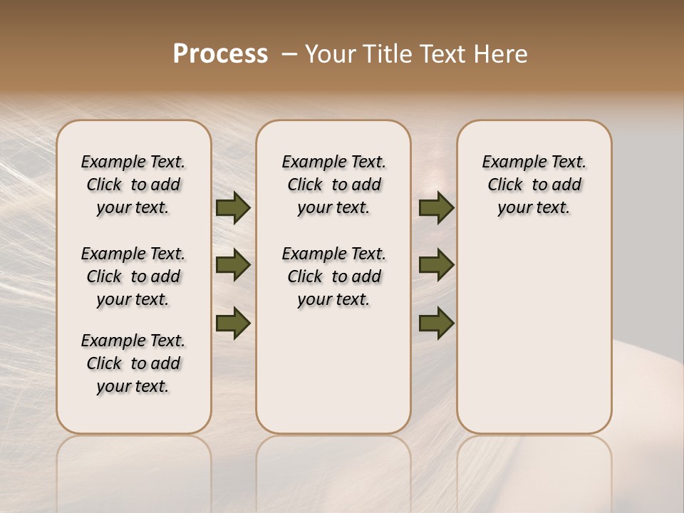 Haircare Model Skin PowerPoint Template