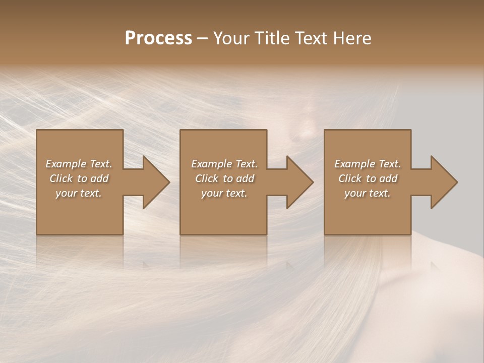 Haircare Model Skin PowerPoint Template