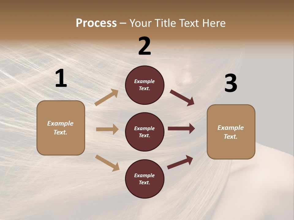 Haircare Model Skin PowerPoint Template