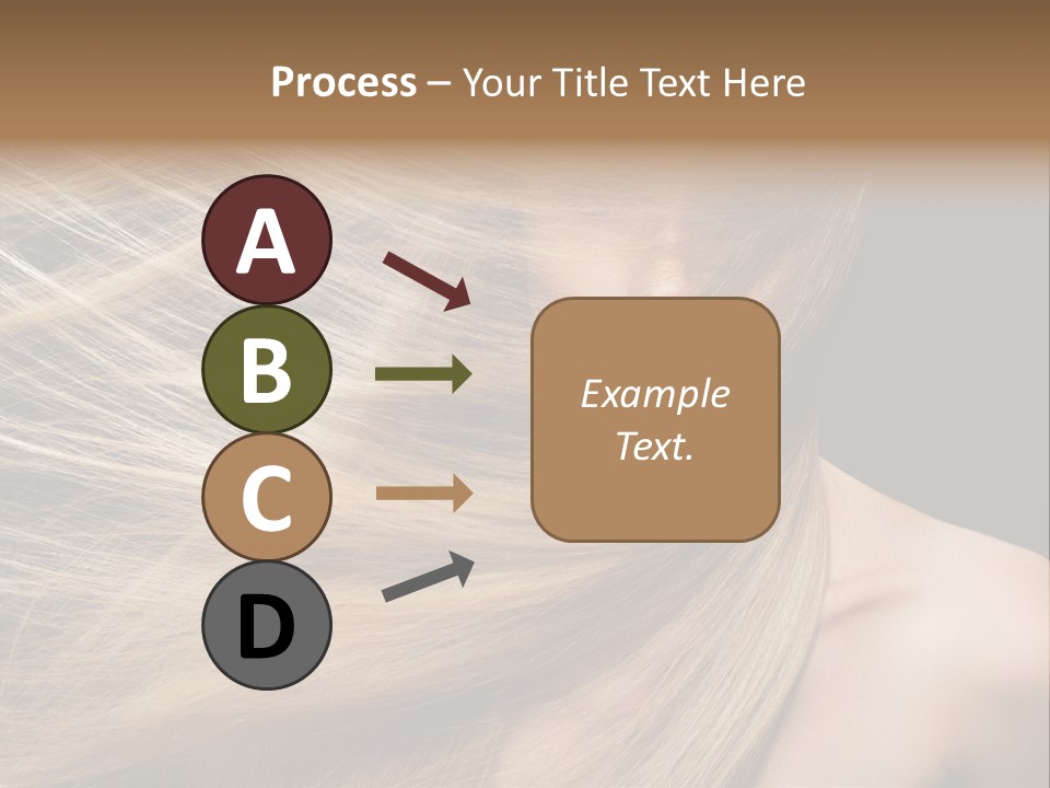 Haircare Model Skin PowerPoint Template