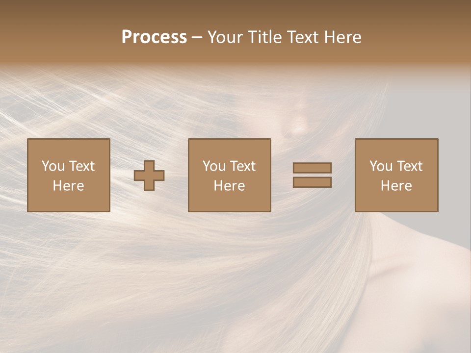 Haircare Model Skin PowerPoint Template