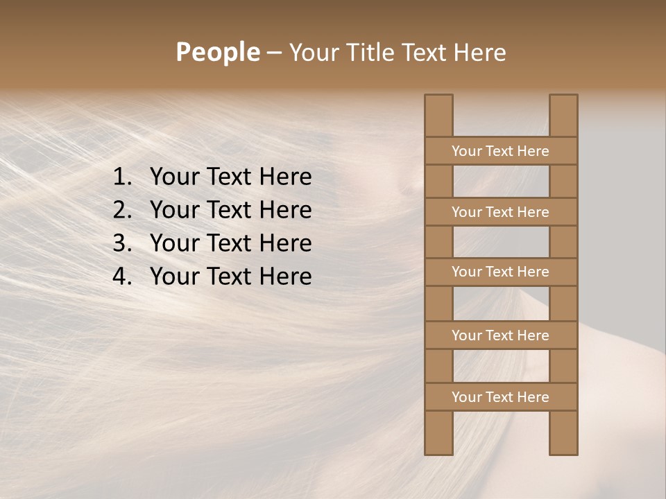 Haircare Model Skin PowerPoint Template