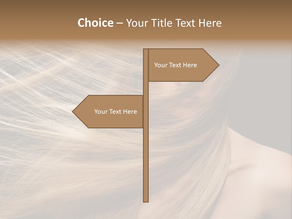 Haircare Model Skin PowerPoint Template