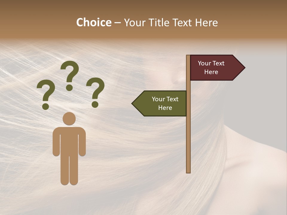 Haircare Model Skin PowerPoint Template