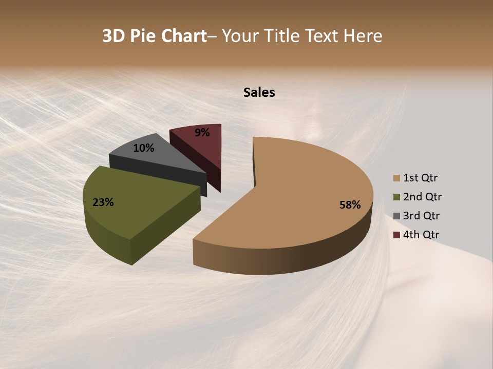 Haircare Model Skin PowerPoint Template