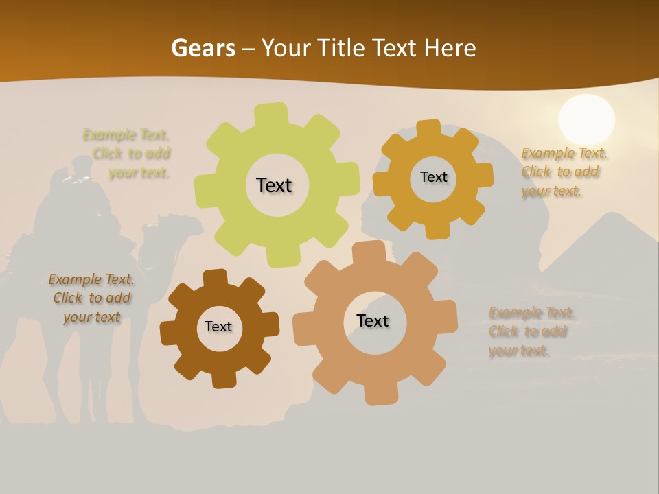 Wind Mummy Egypt PowerPoint Template