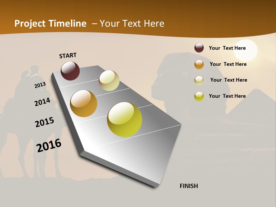Wind Mummy Egypt PowerPoint Template