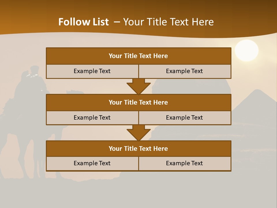 Wind Mummy Egypt PowerPoint Template