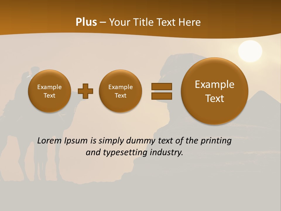 Wind Mummy Egypt PowerPoint Template