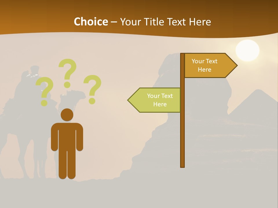 Wind Mummy Egypt PowerPoint Template