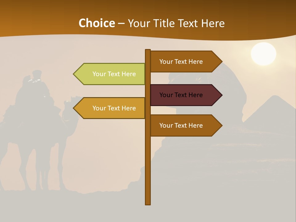 Wind Mummy Egypt PowerPoint Template