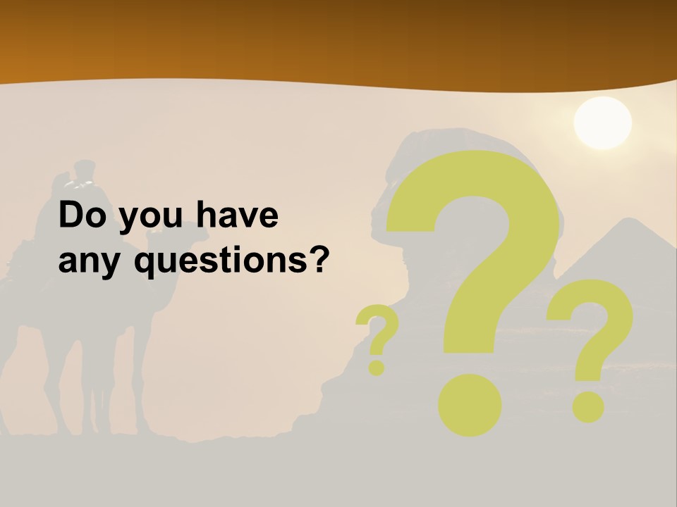 Wind Mummy Egypt PowerPoint Template