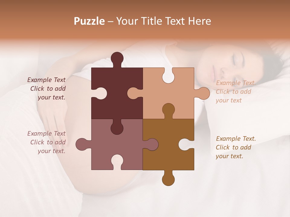 Indoors Female People PowerPoint Template