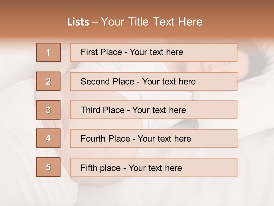 Indoors Female People PowerPoint Template